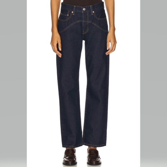 Levis 501 90s Western Jeans Dark Wash Deep Breathe NWT - Picture 9 of 10